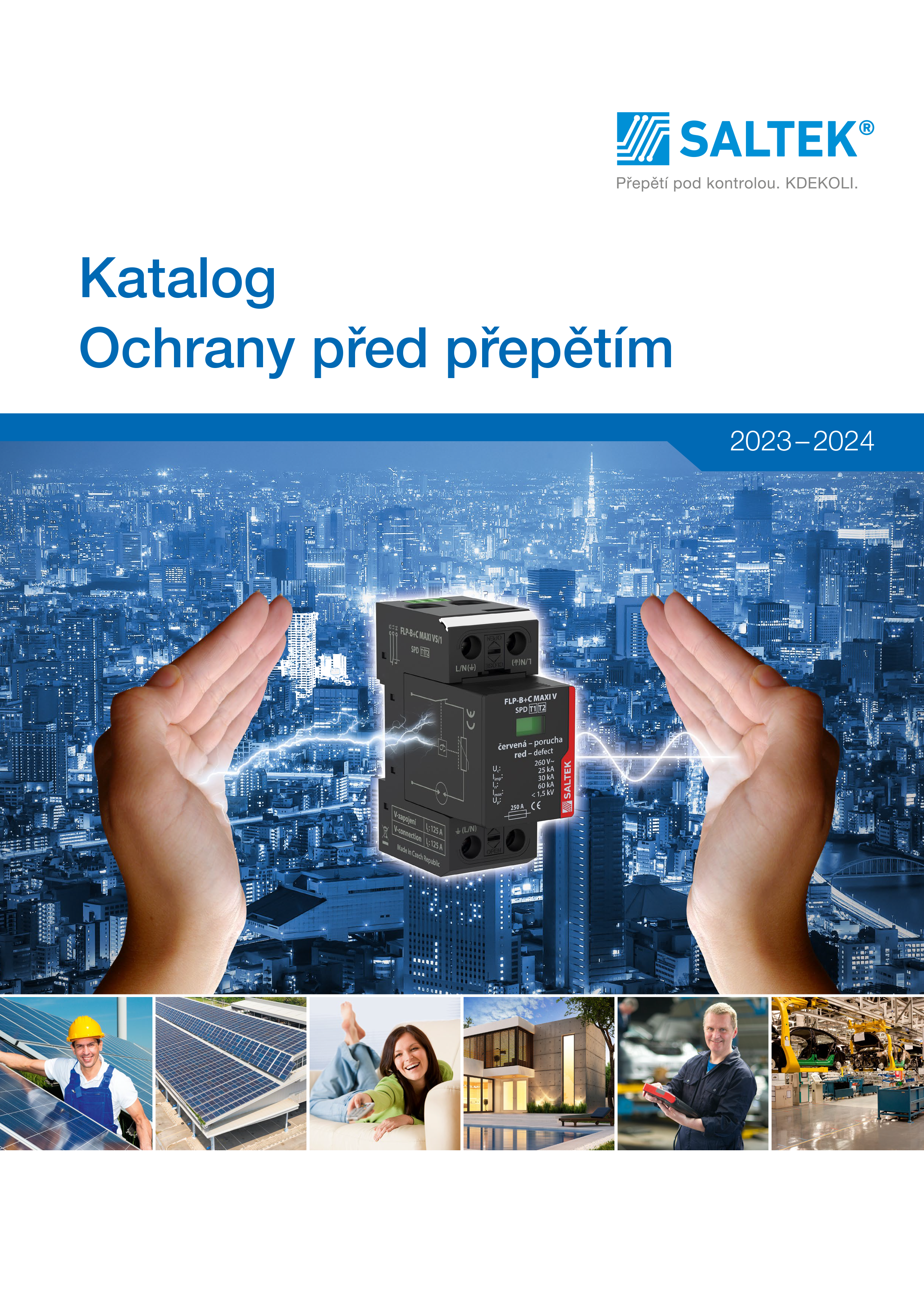 SALTEK-Katalóg ochrany pre prepätím 2023-2024